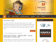 Tablet Screenshot of nadanedite.cz